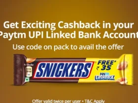 paytm snickers