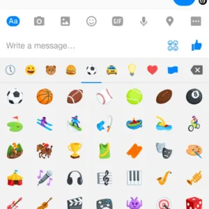 facebook emojies
