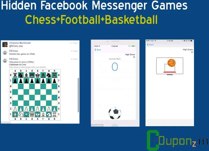 Facebook Messenger: Play Hidden Games