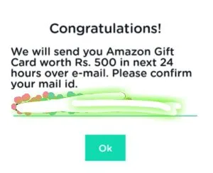 Pointswala Amazon Offer: Get 500 Rs. Amazon Gift Voucher Free