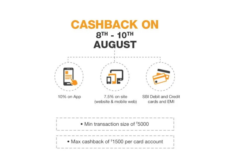Amazon Great Indian Sale – 10% Cashback On SBI Cards