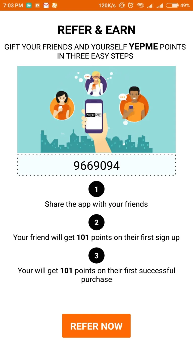 {Loot} YepMe Signup And Get Rs. 101 Free + Rs.101 Per Refer