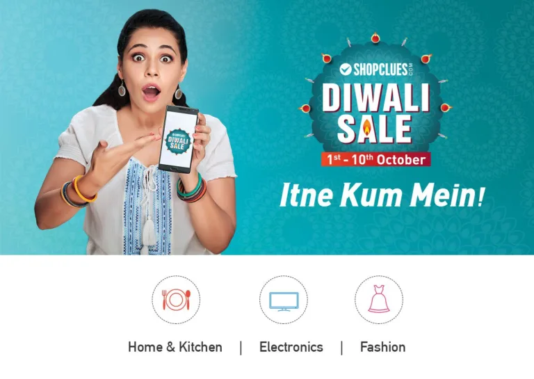 Shopclues Diwali Sale – 1st Oct to 10th Oct. Huge Discount on All Products