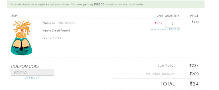 [Suggestion Added]Printoctopus : Get Rs. 200 Off On Minimum Purchase Of Rs. 200