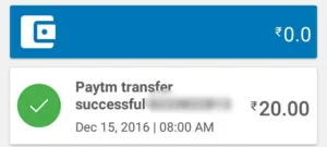 Free Paytm Cash