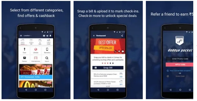 Daddys Pocket Loot: Signup And Get Rs.10 Paytm Cash + Rs.5 Per Refer