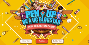 UC Web Pen Up  Contest – Share And Earn Free Amazon Vouchers