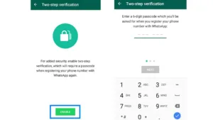WhatsApp 2 Step Verification