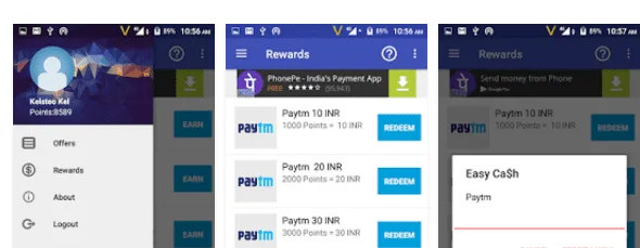 Cashose App Refer And Earn : Signup And Get 100 Points + Refer And Earn