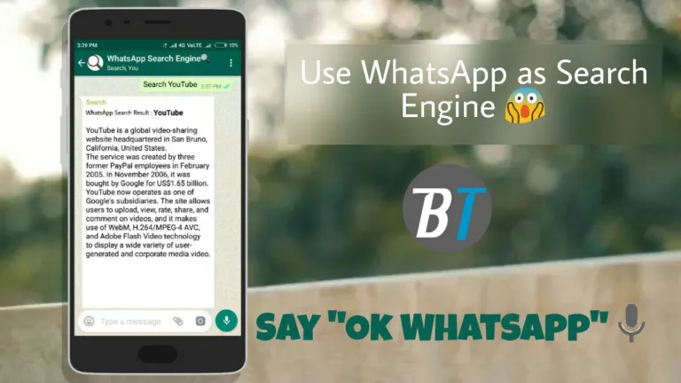 How to Use WhatsApp as Search Engine and Wikipedia