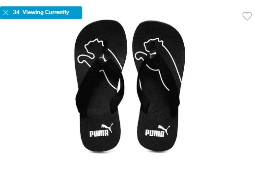Shopclues deal : Puma Men’s Colaba White Slippers & Flip Flops at Rs. 199 (MRP=699Rs.)