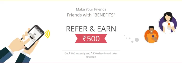 HippoCabs Refer & Earn : Download App and Get Rs. 100 +Refer and Earn upto Rs.500