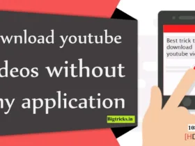 Download Youtube video without any application