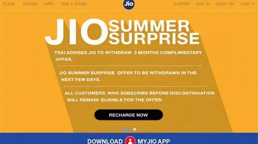 5 Latest Updates you need to know about Jio Summer Surprise