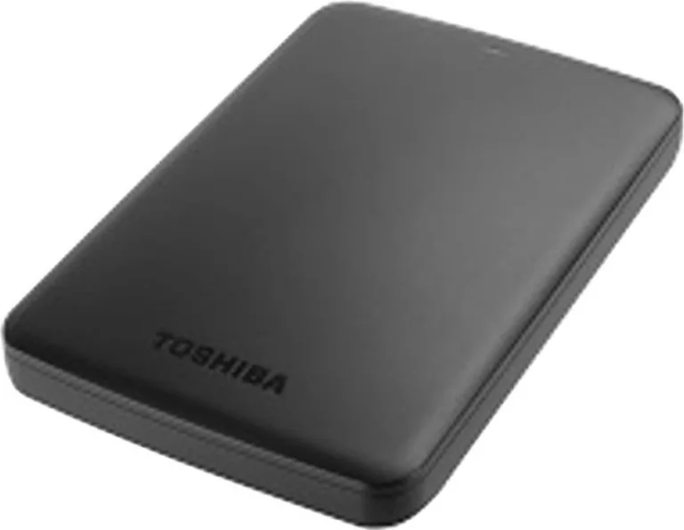Toshiba Canvio Basic 1 TB External Hard Disk  (Black) at rs.  3,499 (MRP=6000)