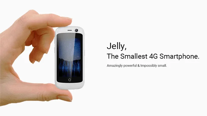 Jelly,World’s Smallest 4G Android Phone By Unihertz