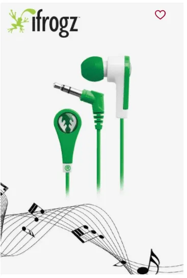 Tata Cliq : iFrogz IF-ANE-DER Volume Limiting Earphone for Kids At Rs. 99 (MRP=1499)