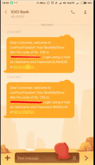 (Over)(proof) Loot : Get Rs.250 Bookmyshow Voucher Instantly For Signing up LiveYourpassion