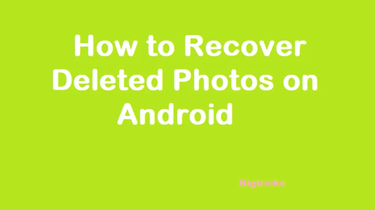 How to Recover Deleted Photos on Android using TunesBro Data Recovery
