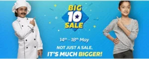 flipkart big 10 sale