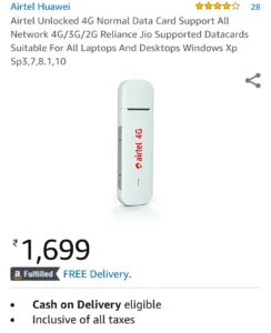 mobile internet in pc