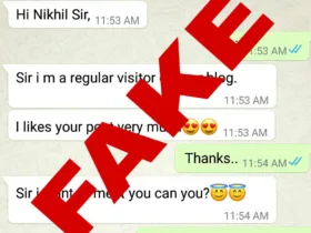 fake whatsapp conversation