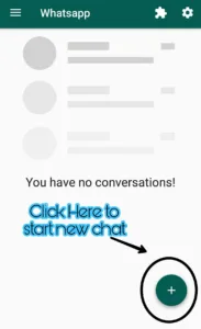 fake whatsapp conversation