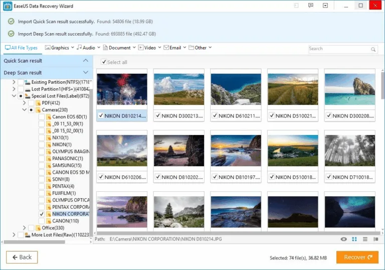 EaseUS Recovery Wizard Review : Just Three Steps to Recover Deleted Files