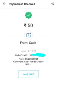 cash panda app trick