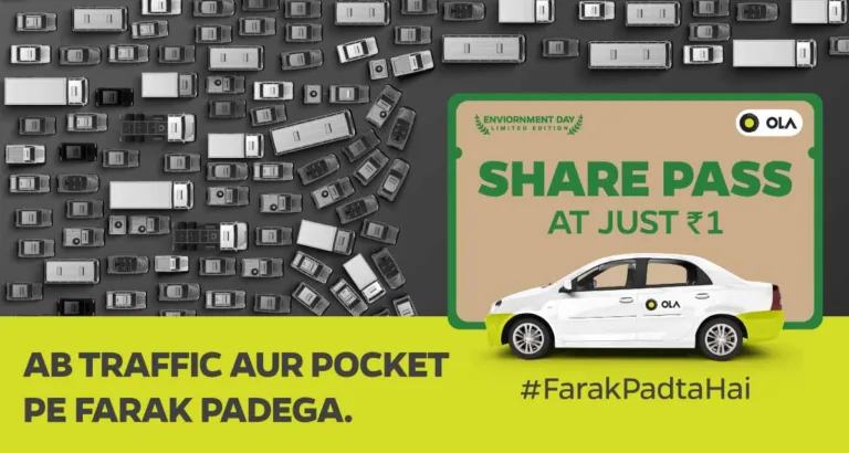 Get OLA Share Pass For Rs. 1 Only