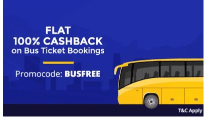 Paytm Bus ticket loot:- Free Bus Ticket Booking upto Rs.125