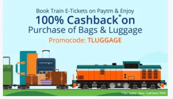 Paytm Loot : -Trick to Buy BackPack Almost Free (At Rs. 20 only)
