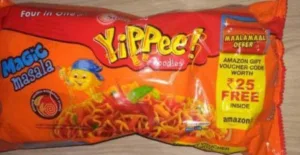 Purchase Yippee Noodles Pack Of Rs. 45 And Get Rs. 25 Amazon Gift Voucher 1 Yippee Noodles pack
