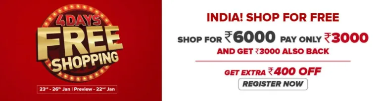 Central Free Shopping : Shop For Rs.12000 For Free | 23rs to 26th January 2021