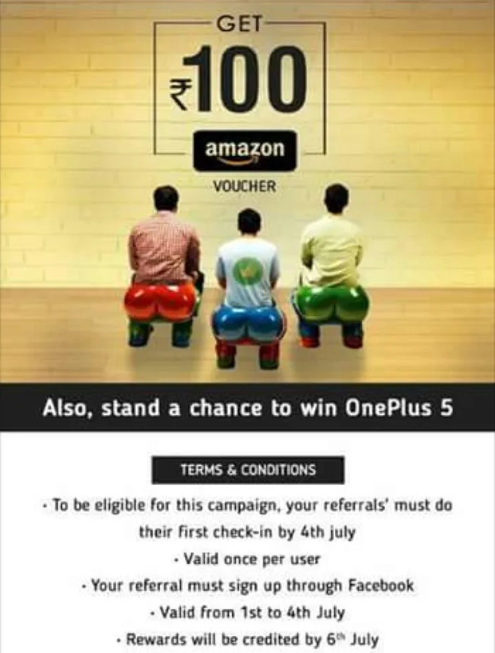 Crownit app loot – refer 2 friends get 100 Rs Amazon voucher.