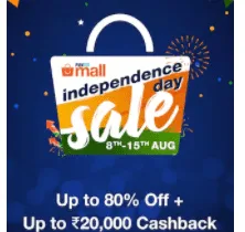 Shop for Rs 500 and get Rs 100 cashback on Paytm Mall Independence day Sale 11 Screenshot_98