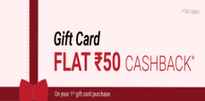 PhonePe App – Get Rs 50 Cashback on your 1st Gift Card Purchase of Rs 500 or more 1 Phonepe