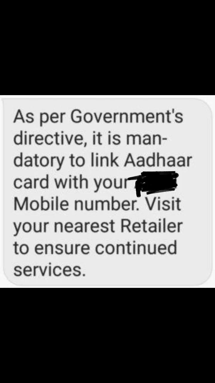 How to Link Adhaar Number With Your Mobile Number