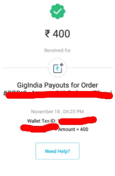 (Not Working) Gigindia refer and Earn : Get Rs.5 Paytm cash Per referral