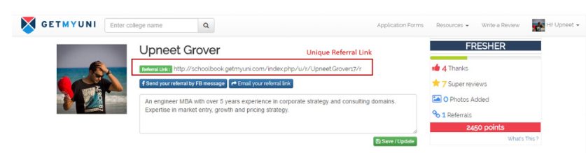 (Proof Added)Getmyuni : Review Your College and Get Rs.20 Paytm Cash+Refer And Earn Rs.1000 5 Getmyuni