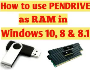 Pendrive as ram