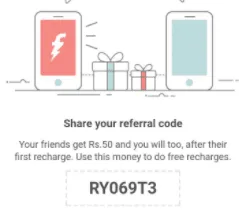 Freecharge Refer n Earn : Get Rs.50 cashback On First Recharge + Earn Rs.50 For Each Referral 15 Screenshot_139