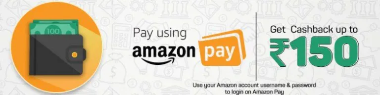 Bookmyshow Offer – Get 50% Cashback Upto Rs 150 Using Amazon Pay
