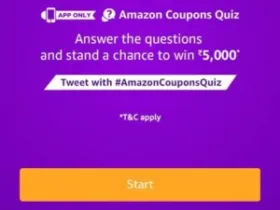 Amazon Coupon Quiz