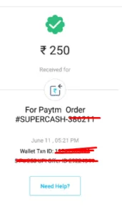 750 Cashback