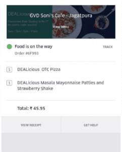 (Loot) ubereats Offers- Get Flat 50% off on Order Value Rs.100 Upto Rs.100 [All Cities] 3