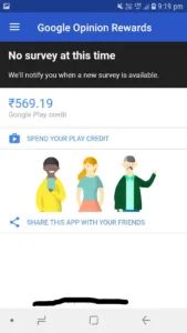 Google Opinion Rewards