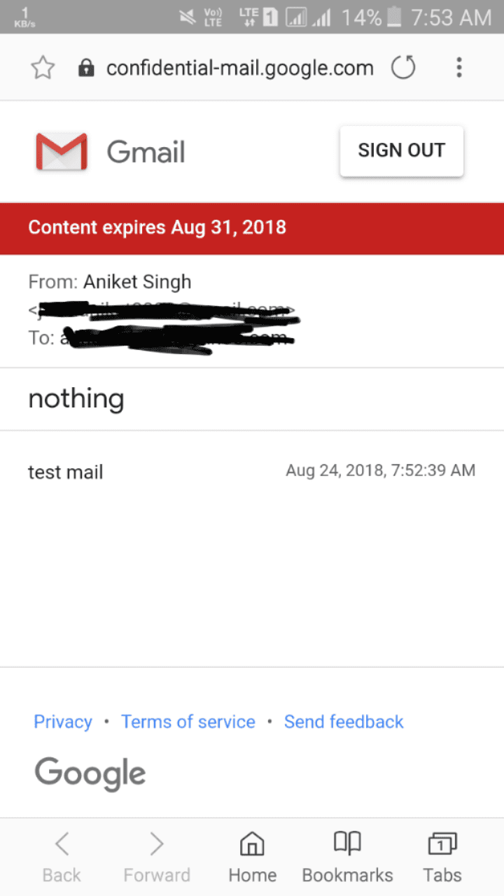 Gmail Confidential Mode :- Send and Receive Emails Privately 5 gmail confidential mode