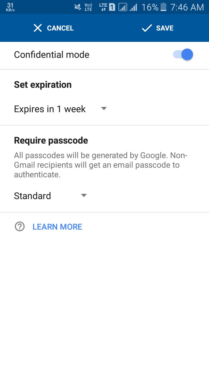 Gmail Confidential Mode :- Send and Receive Emails Privately 3 gmail confidential mode