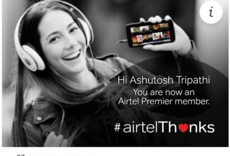 Free Rs.51 Cashback With Airtel Thanks App | Free Amazon Prime Subscription